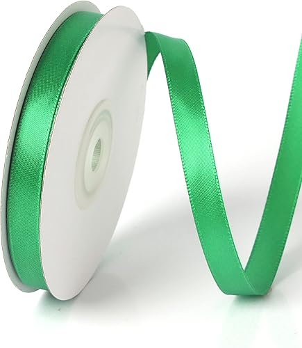 Miniatura 27 de Rollo de cinta de satén de una sola cara de 2 pulgadas x 25 yardas, cintas ideales para envolver regalos, manualidades, decoración de fiestas