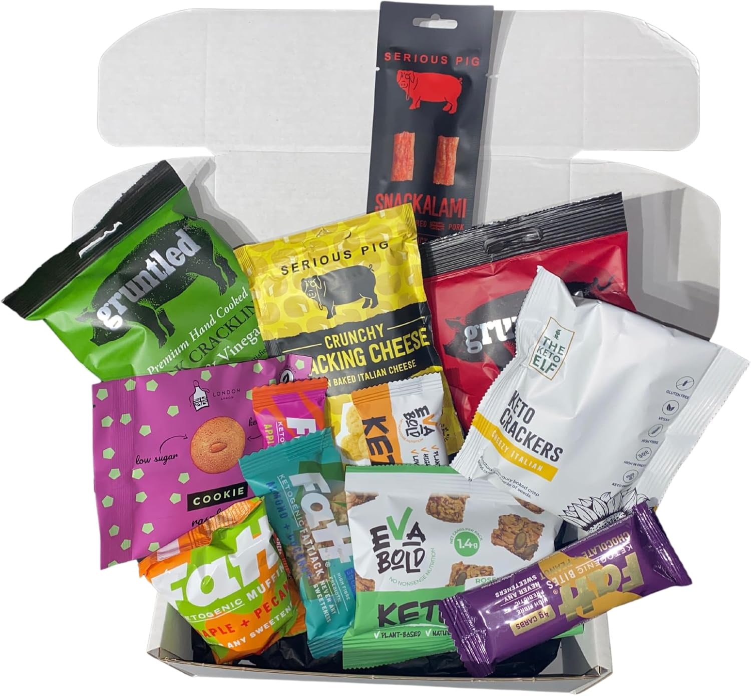 Keto Snacks Gift Box from The Keto Shop 12 of our Mostloved Treats