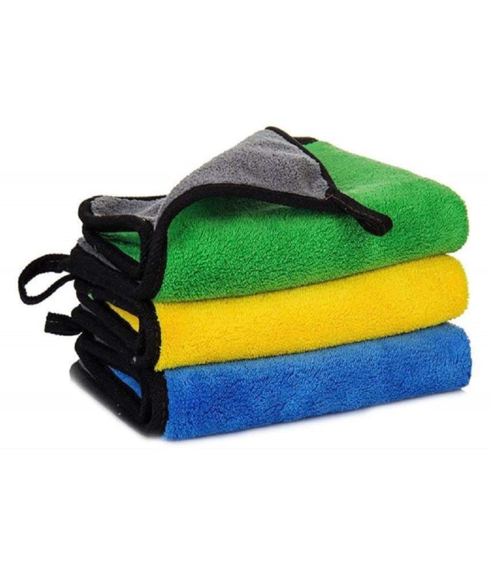 SELTOS 800 GSM, Microfiber Double Layered Cloth 50x70 Cms 2 Piece Towel Set, Extra Thick Microfiber Cleaning Cloths Perfect for Bike, Auto, Cars Both Interior and Exterior.-image-22