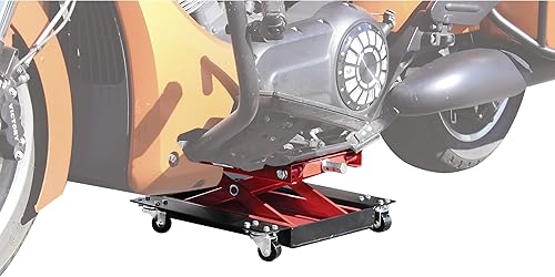 Miniatura 11 de Extreme Max 1100 lb. Amplio elevador para motocicleta, con Dolly