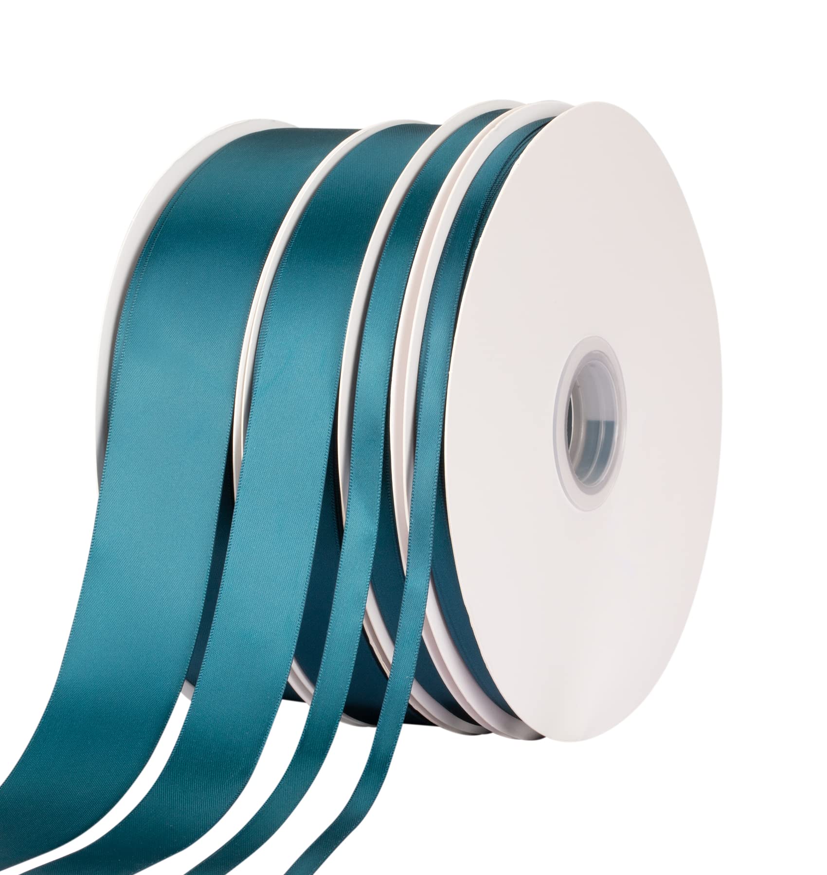 Double Faced Satin Ribbon, 6mm X 91M, Solid Polyester Ribbon for Gift Wrapping Crafts, Wedding Party Ceremony Decoration - Image 4