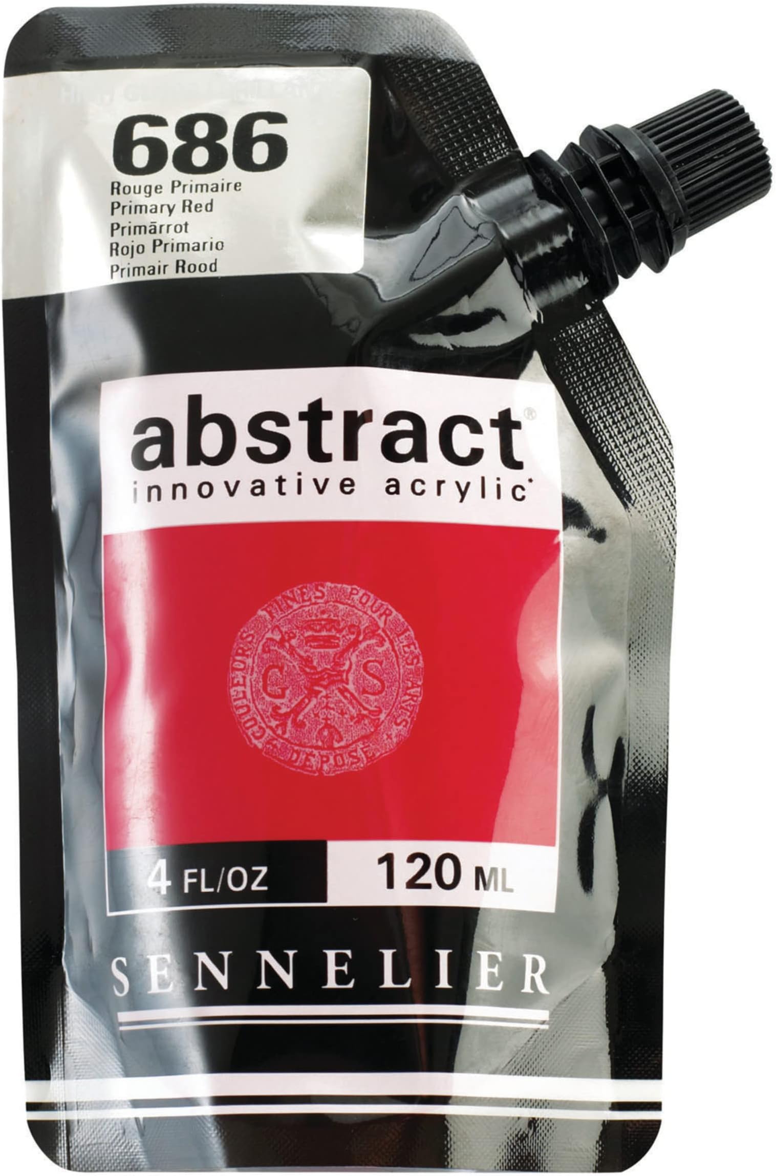 SENNELIERExtra-Fine Artists' Acrylic Color, 200ml Tube, Flesh Ochre S1
