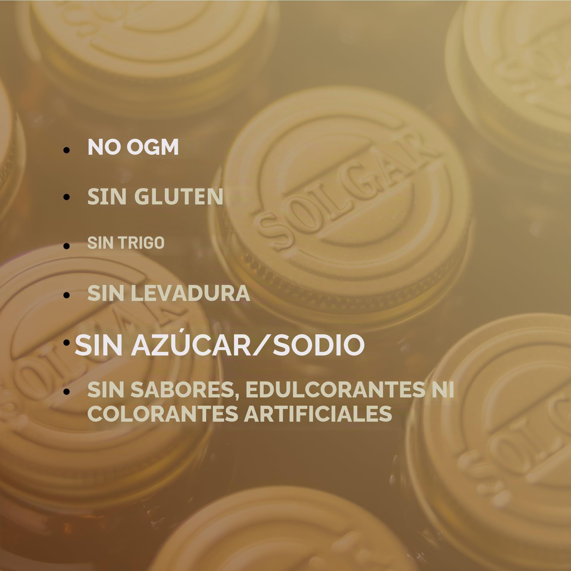 Solgar L-Carnitina Comprimidos de 500 mg, Envase de 60