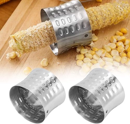 Miniatura 7 de Fydun 2 Pack Corn Cutter 304 Less Steel Corn Cutter Home Kitchen Wide Range Of Uses