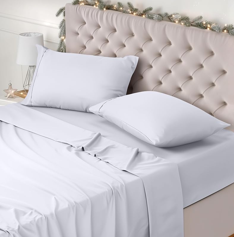Utopia Bedding 4 részes ágyneműhuzat szett 180x200 cm fehér mikroszálas