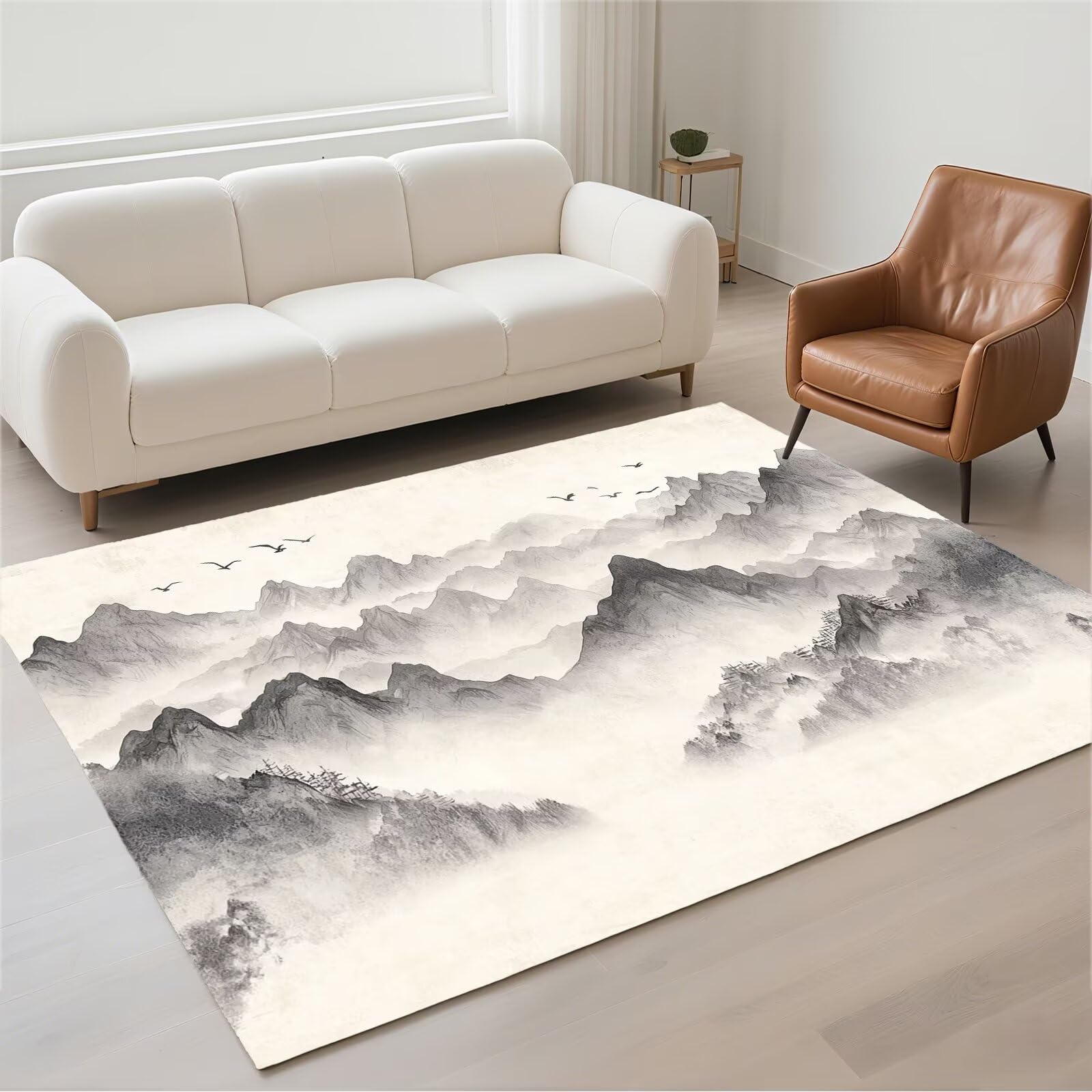 Tapis lavable en machine et antidérapant pour chambre