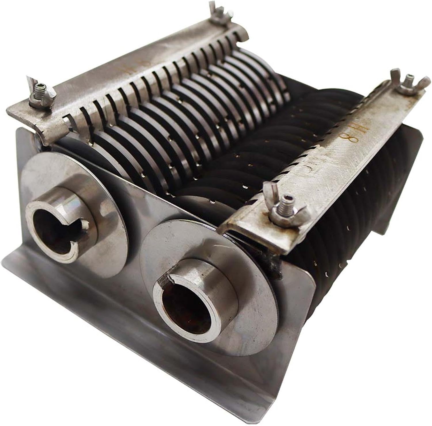 Meat Cutting Machine Blade 8mm Commercial Meat Slicer Blade Stainless Steel,Cut Mutton,Pork,Beef,Chicken and Fish 110V for QE/QH/QSJ-A Series