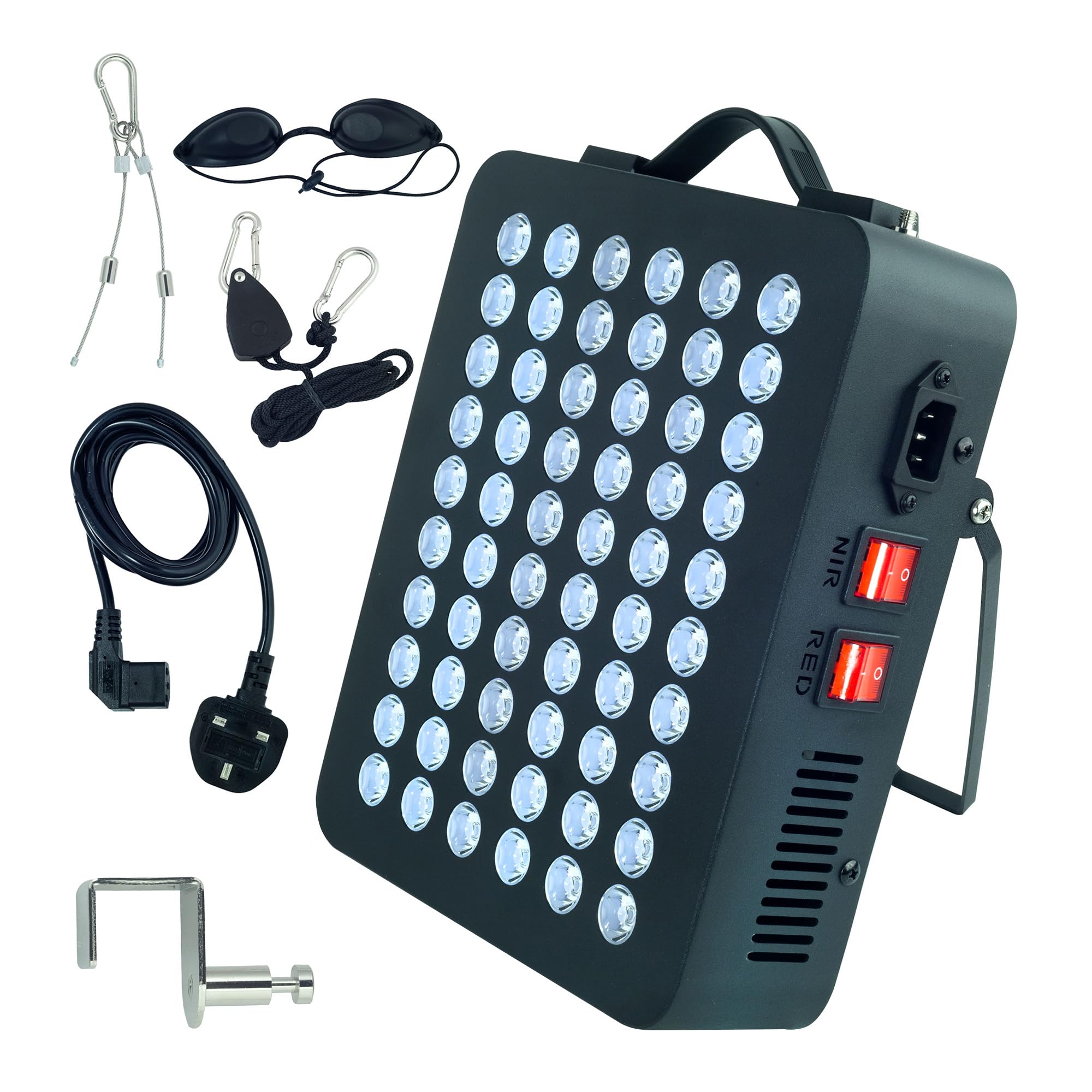 Nebula LED Dispositivo 300W | Per La Terapia della Luce Rossa | 660/850nm | Illuminazione Vicino Infrarosso | Luce Rossa Ad Alta Potenza | Lampada Infrarossi Irradiazione
