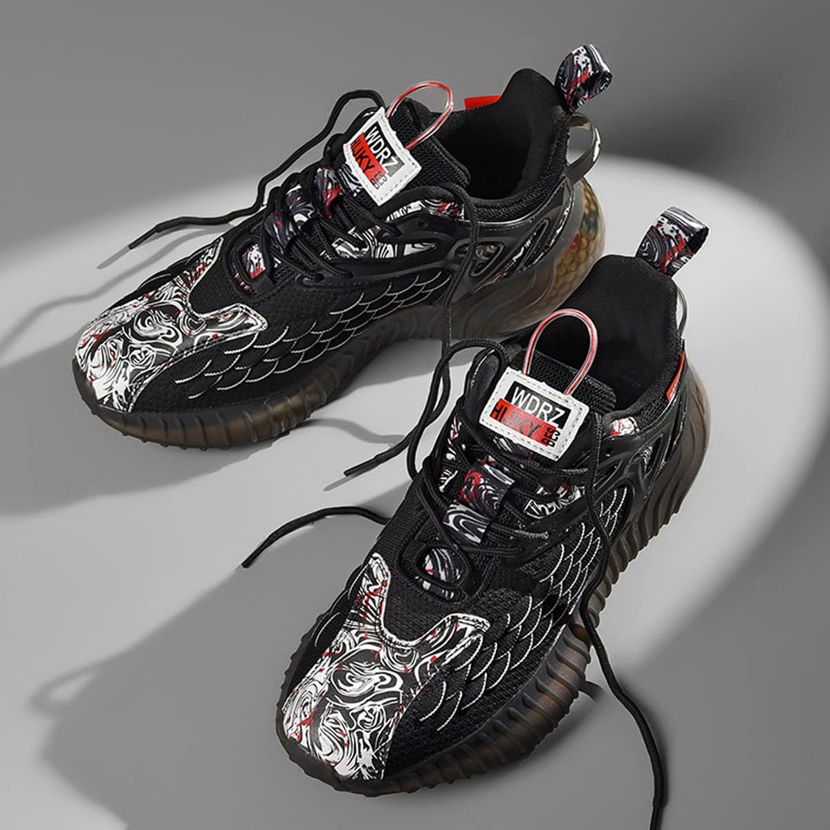 GSIGUL Men's Trail Running Shoes Fashion Sneakers Breathable Casual Walking Shoes Comfort Tennis Shoes