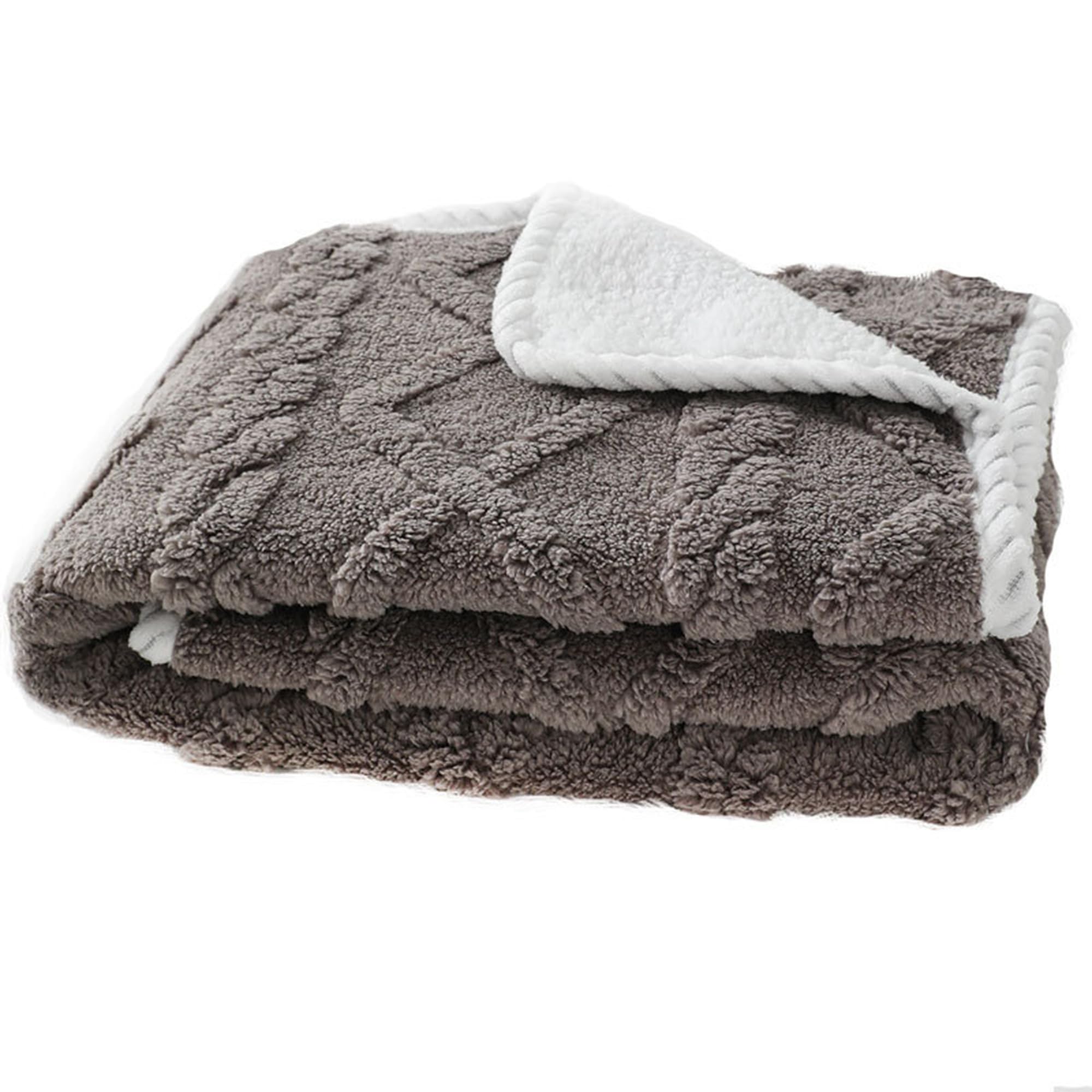 Mantas suaves para cama de perro, lavables a máquina, mantas para cachorros y gatitos, mantas para gatos durmiendo, protectores de muebles para sofá, asientos de coche para interiores (marrón,