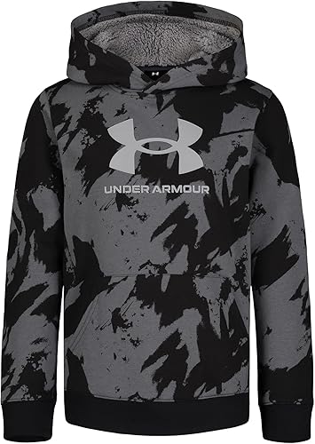 Under Armour Boys' Outdoor Hoodie, Large Front Pocket, Quick-Drying & Lightweight