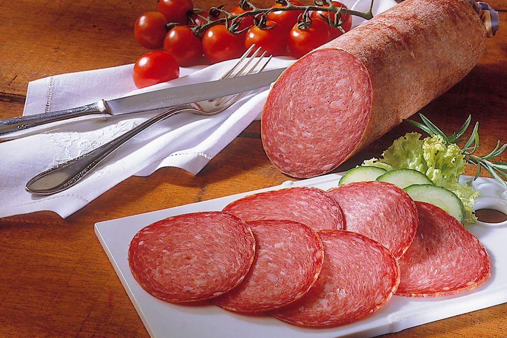 Brotzeitkorb Nr. 1 Herzhaft | Auswahl an feinster Wurst & Schinken | Perfekt für gemütliche Mahlzeiten & Feste | Authentischer Geschmacksträger | Premium-Qualität von Schinkendiele