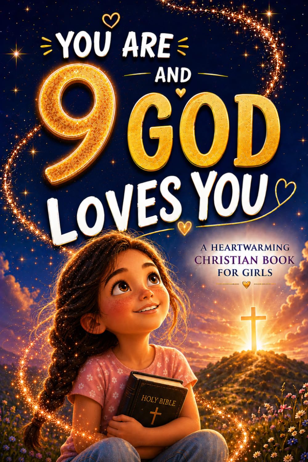 You are 9 and God Loves You!: Inspiring Faith-Based Stories to Help Girls Discover God's Love, Build Inner Strength, and Embrace Their Worth