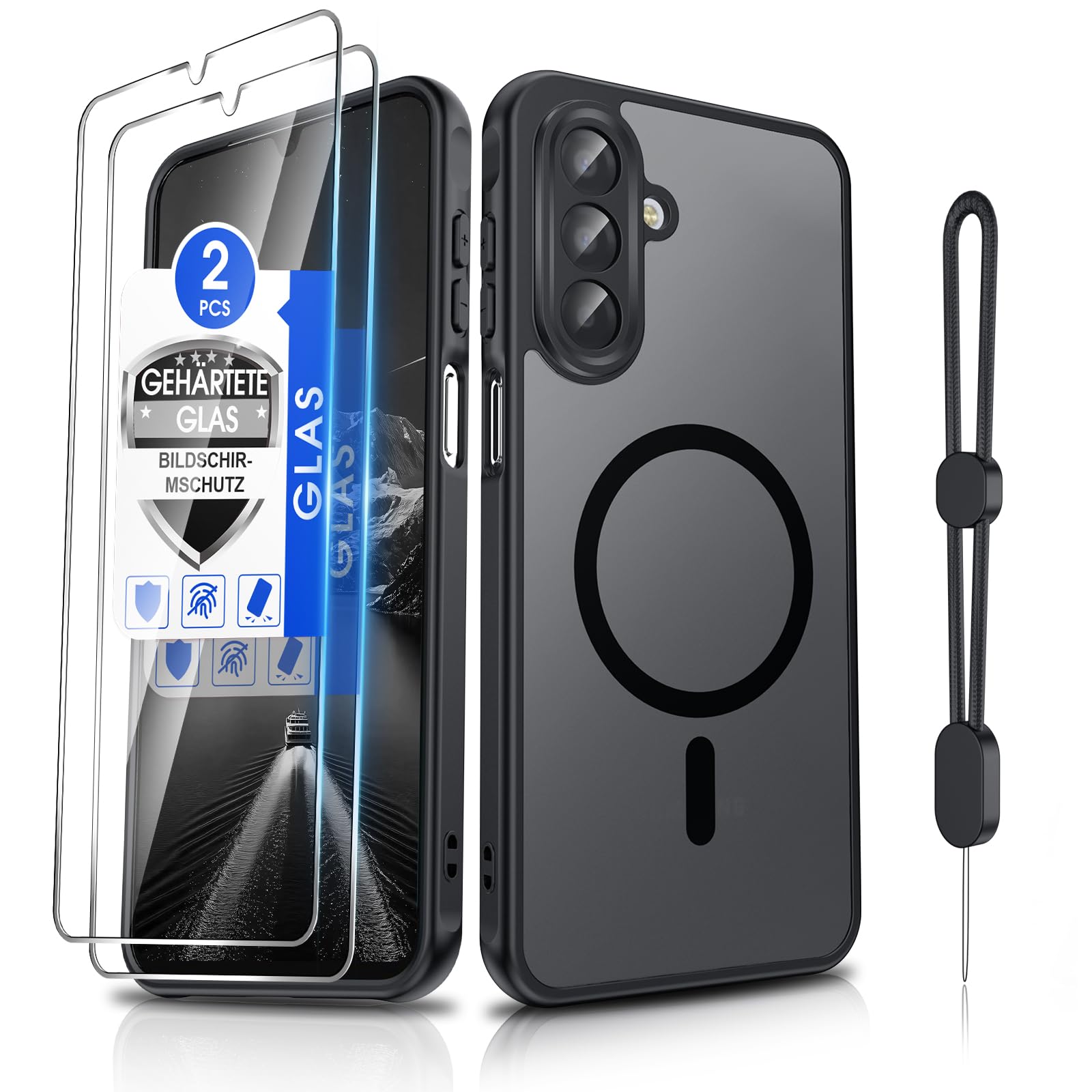 Dizn Magnetisch Hülle für Samsung Galaxy für MagSafe