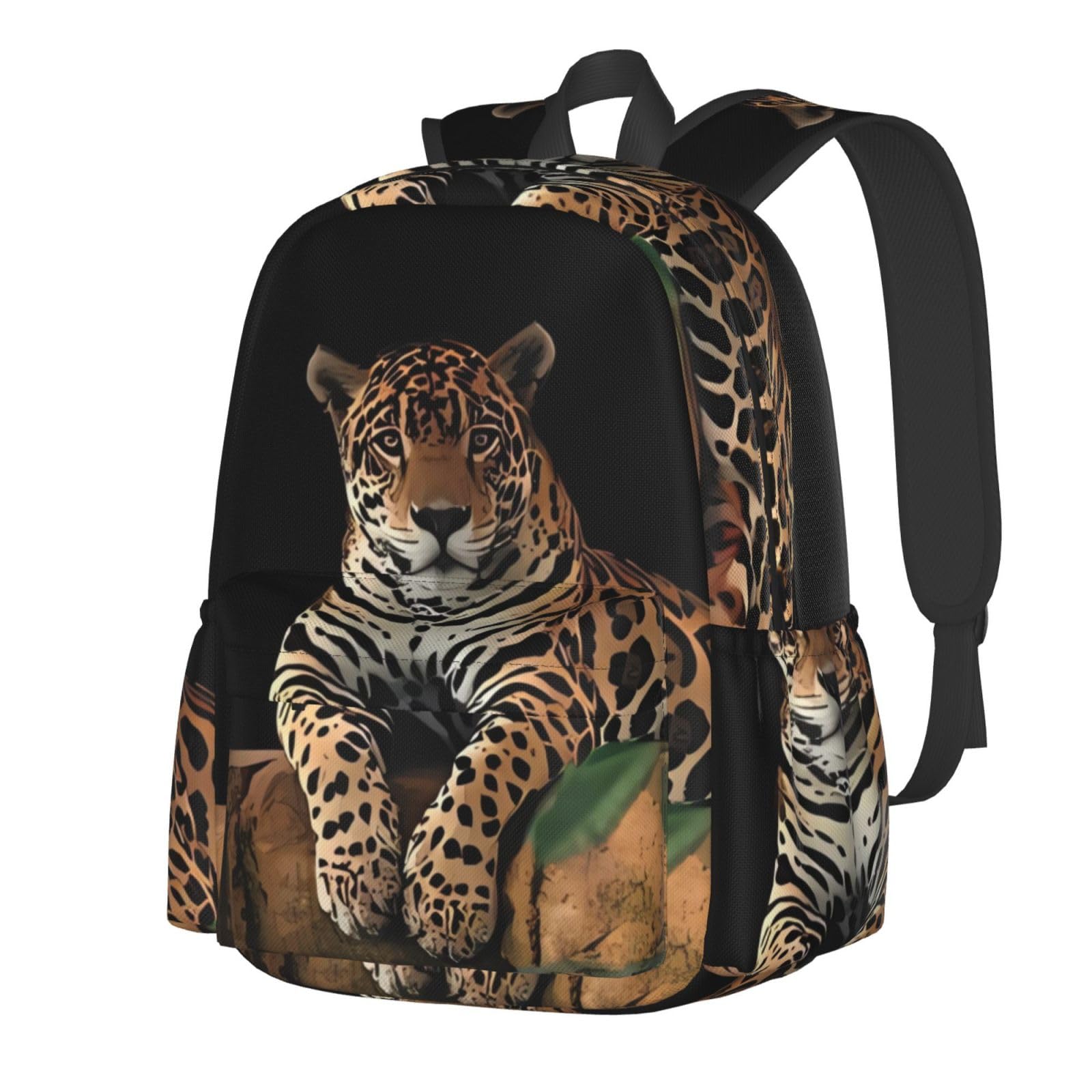 Sac à dos léopard pour l'école et les sorties décontractées - 8