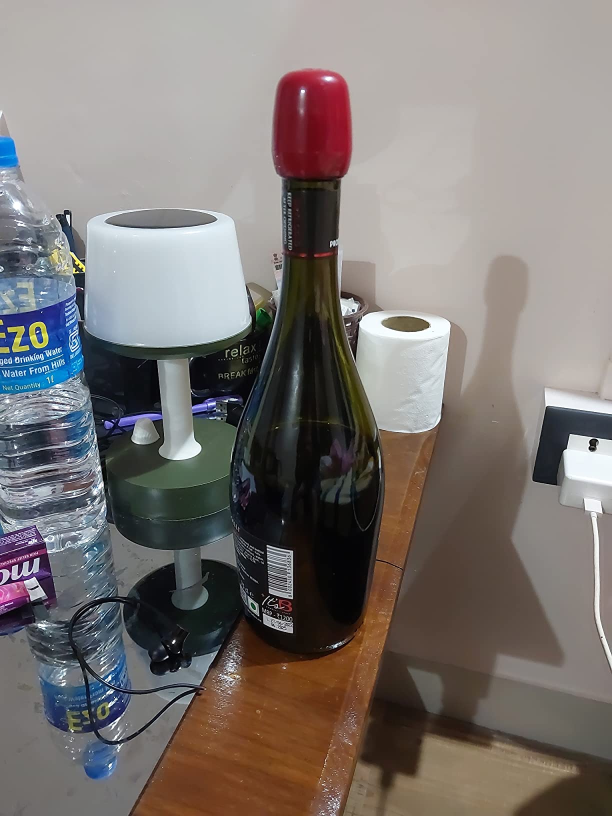 Toselli Non Alcoholic Sparkling Red Wine, 750ml Amazon.in Grocery