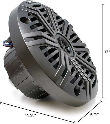 Miniatura 9 de KICKER Negro OEM reemplazo marino 6,5" altavoces coaxiales de 4 ohmios