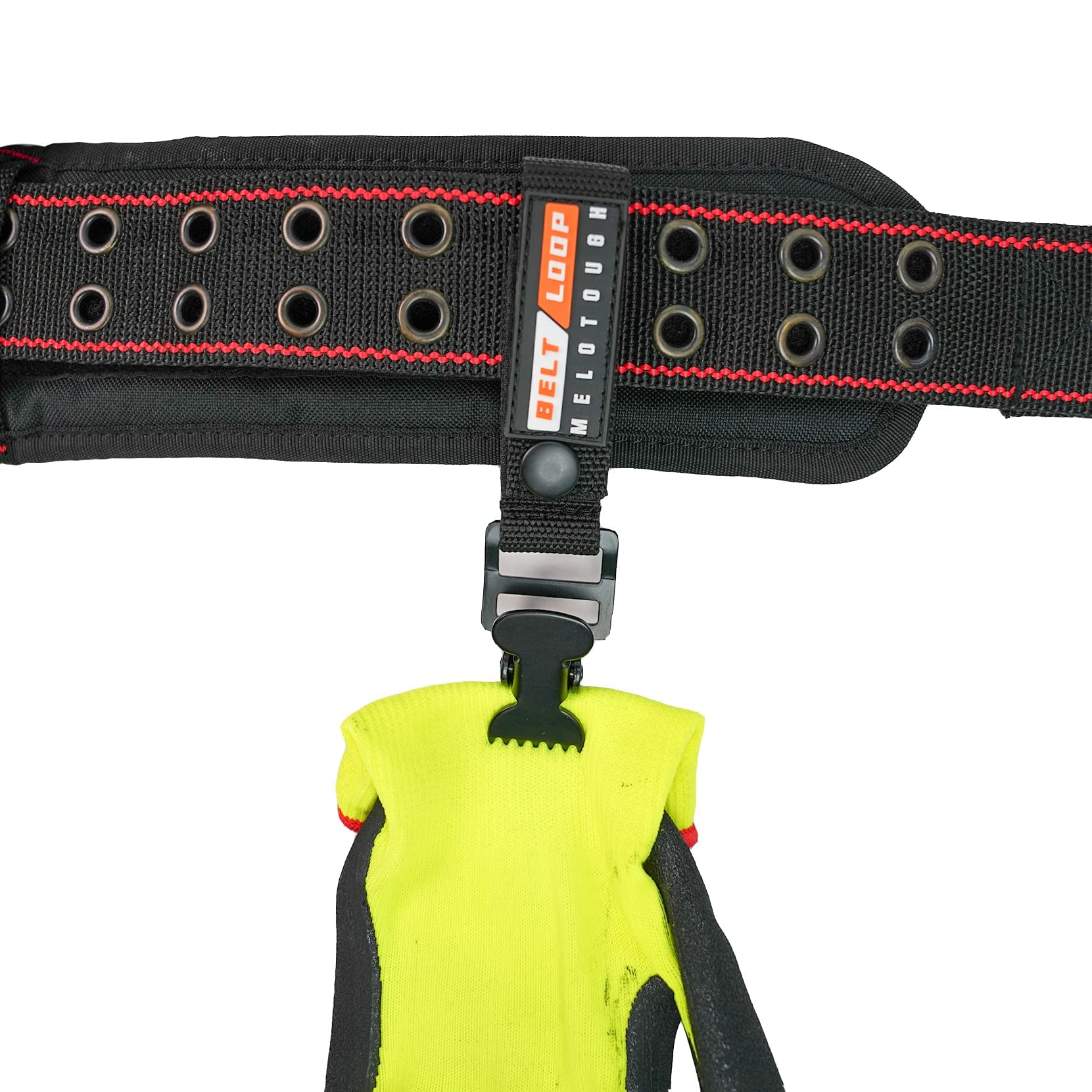 MELOTOUGH Work Glove Holder Glove Strap Quick Leash With Alligator Clip…, Black, 2 Count (Pack of 1) - Image 4
