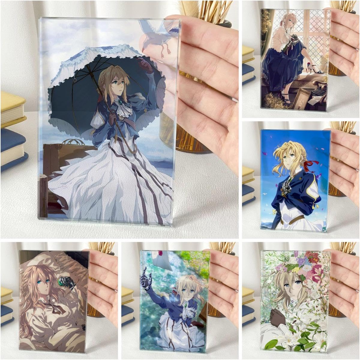 Amazon.co.jp: ヴァイオレット エヴァーガーデン アクリルスタンド 