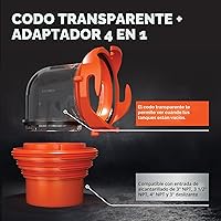 Vista 5 de Camco - Kit de extensión para manguera de alcantarilla , kit de manguera para alcantarilla - 6 m