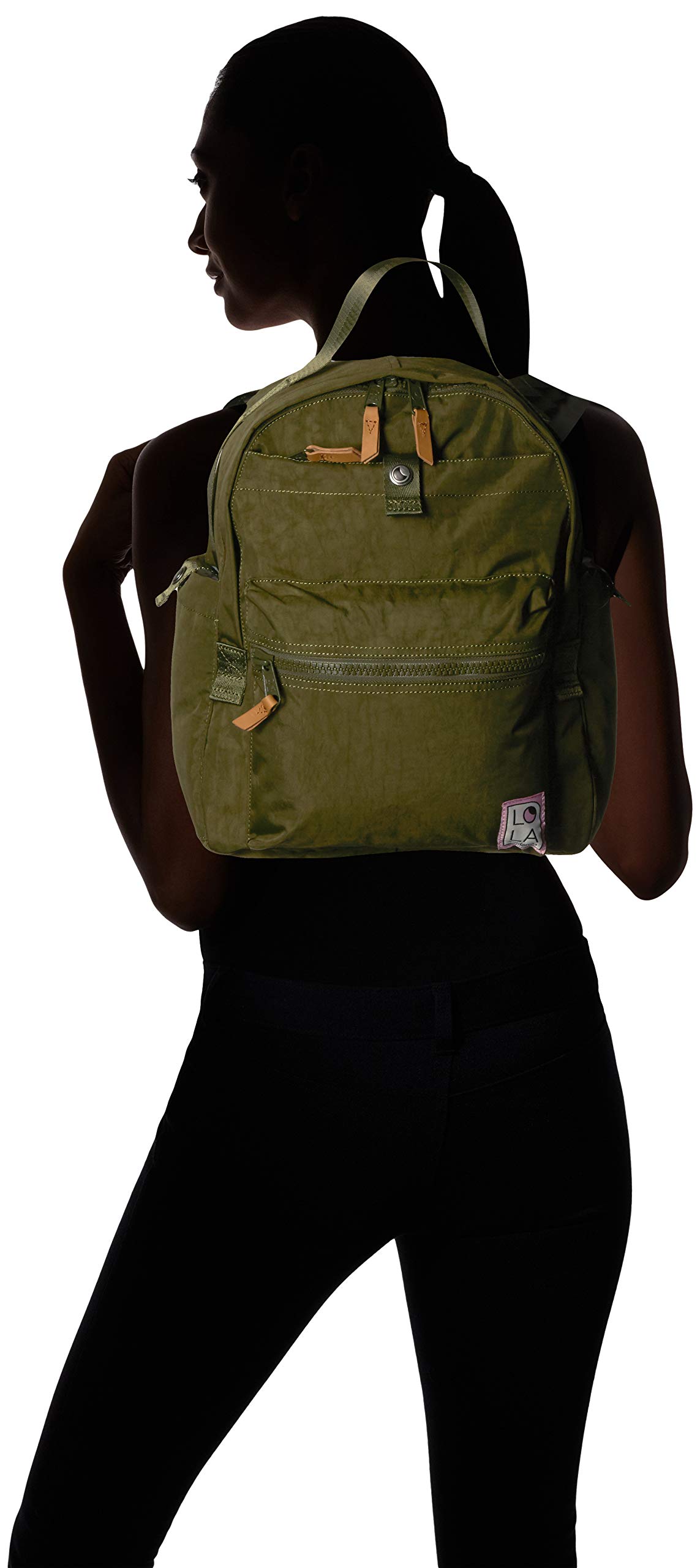 Lola Mondo Escapist Polyester Backpack Khaki Color lola | Bags | Lola Mondo Escapist Large Backpack | Poshmark main image 2
