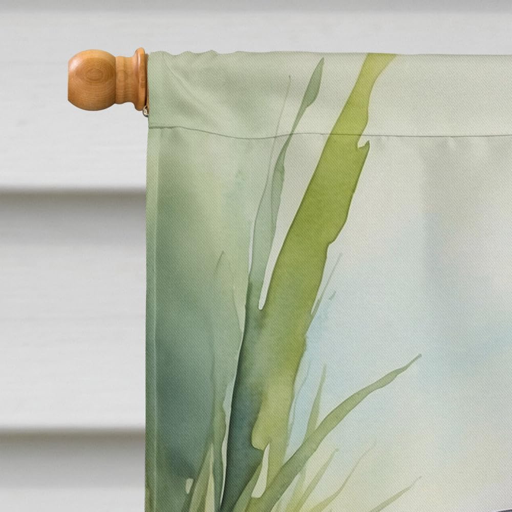 Caroline's Treasures Minnesota Common Loon House Flag Large Porch Sleeve Pole Decorative Outside Yard Banner Artwork Wall Hanging, Polyester, House Size, Multicolor