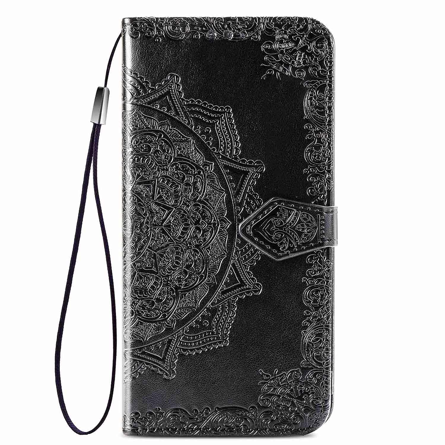 Cover Portafoglio Con Fiori Di Ciliegio Per OPPO Reno 4Z 5G, Custodia A Libro In PU Pelle Con Magnetica, Slot E Supporto - 2