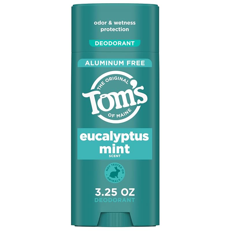 Desodorante Tom's of Maine Eucalyptus Mint sem alumínio, 92 g