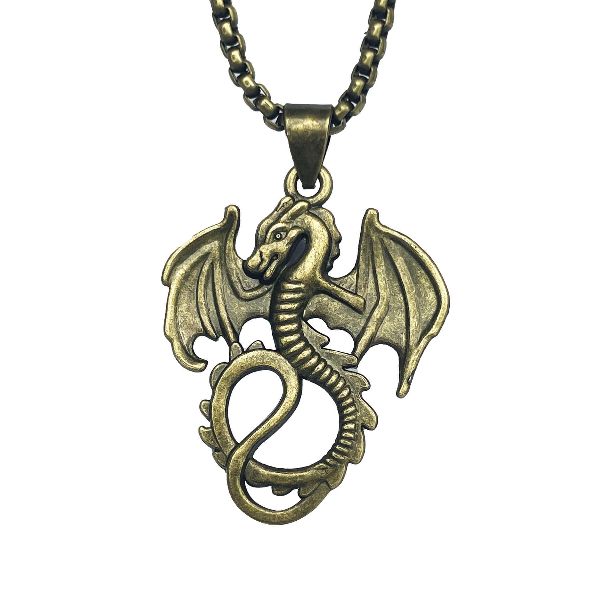 Mal Descendants Costume Descendants Accessories Maleficent Dragon Descendants Jewelry Necklace Measures 24 Inches Bronze