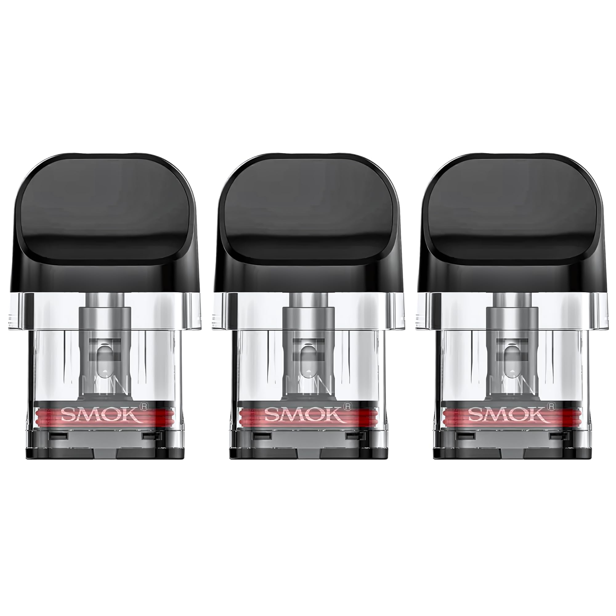 SMOK Novo M Pod [0.6 ohm] 3 Pack - Top Fill System, RDTL and MTL Vaping, Leak-Proof Design, No Nicotine