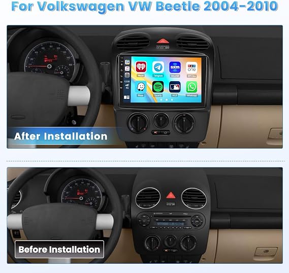 [DSP & EQ] 2+64G Car Radio for Volkswagen VW Beetle 2004-2010
