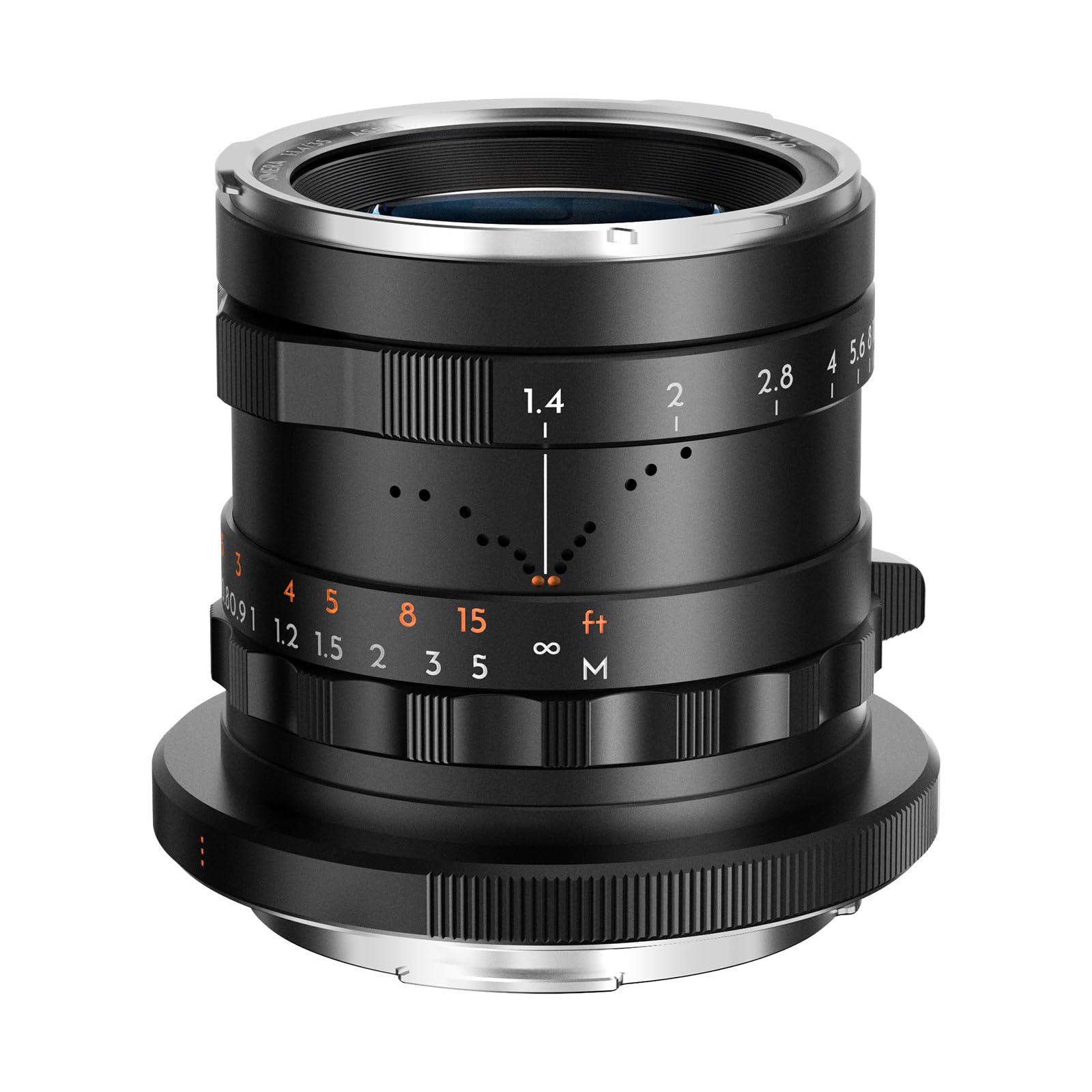THYPOCH Lente fotográfica de quadro completo Simera 35 mm f1.4 para Canon RF Mount - Preto