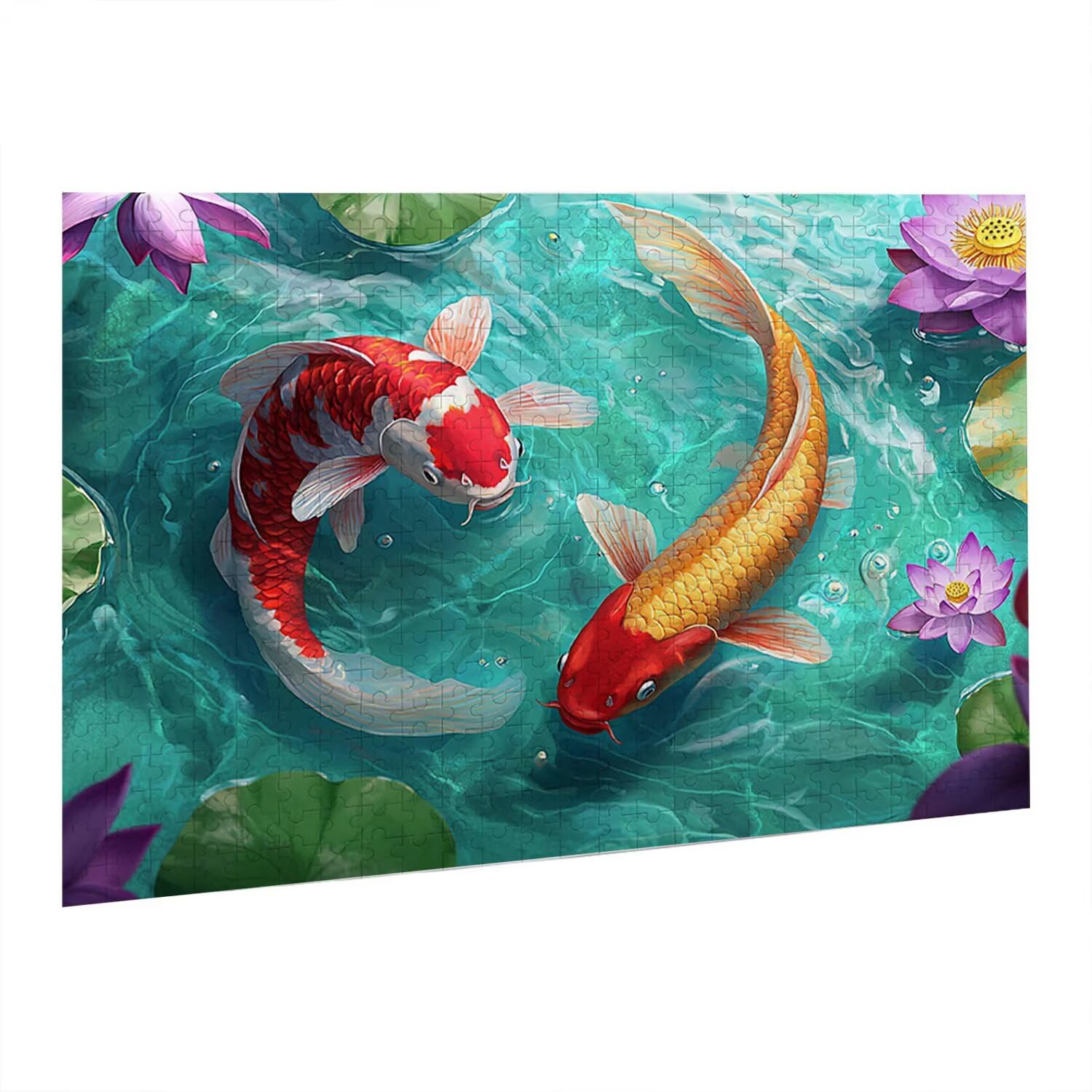 Jigsaw Puzzle, 2000 Pezzi Puzzle Classici, Fiore Di Loto Puzzle Rilassamento Intelligence, Mpossibile Difficile Puzzle Impegnativo per Adulti Puzzle Gioco Familiare, Regalo per Amore Jin Guo fr0-1100