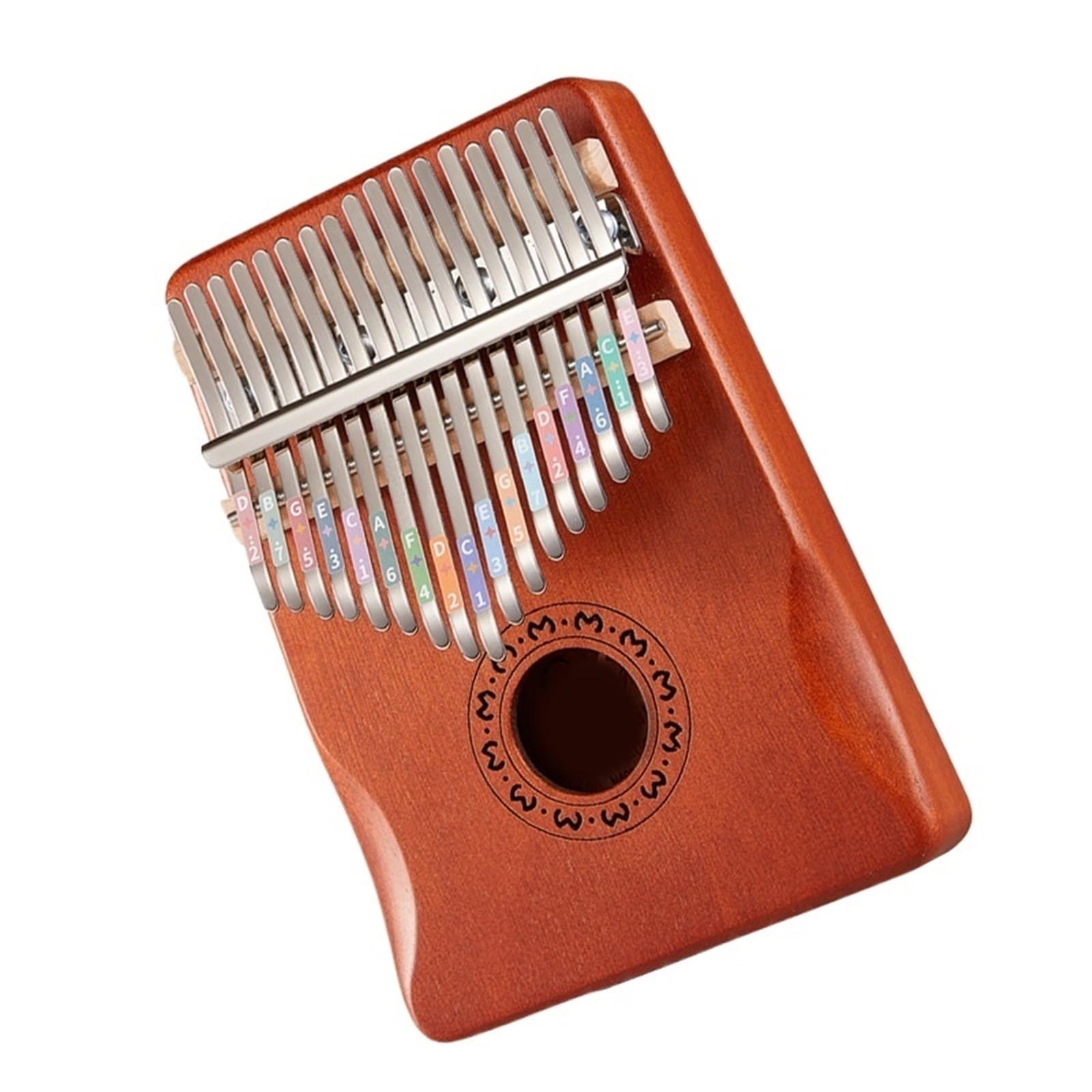 Kalimba 17 Nutowa W Tonacji C Instrument Z Litego Mahoniu Kalimba