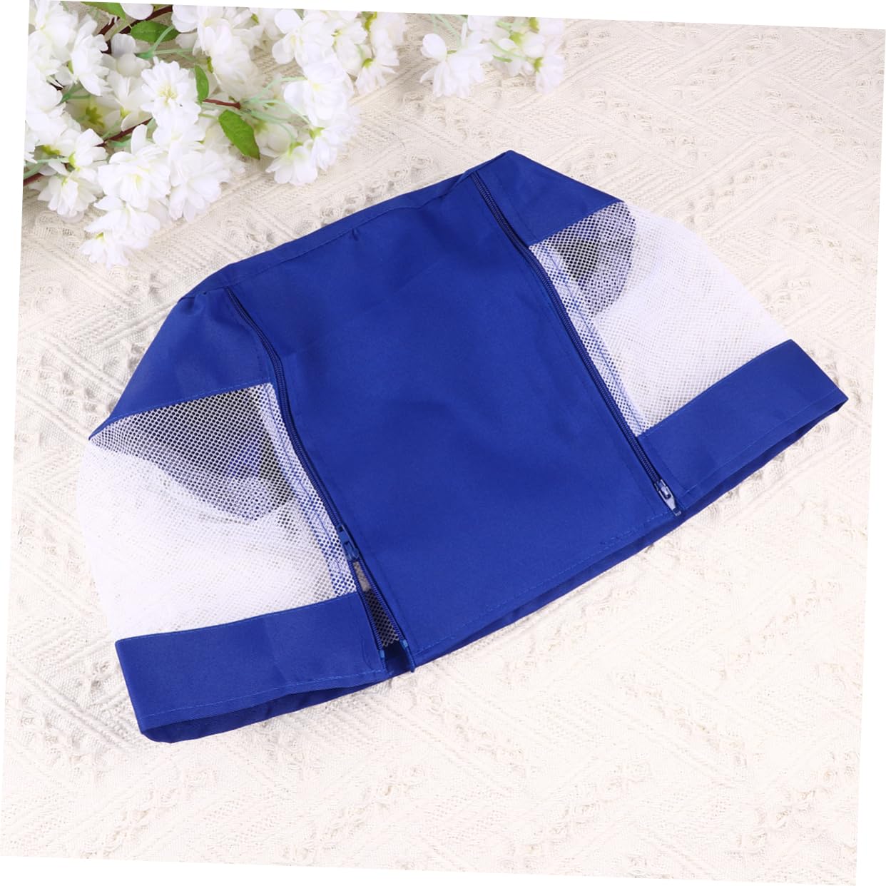 Hohopeti Square Birdcage Mesh Cover Breathable Bird Cage Liner 3-Sided Accessory for Outdoor