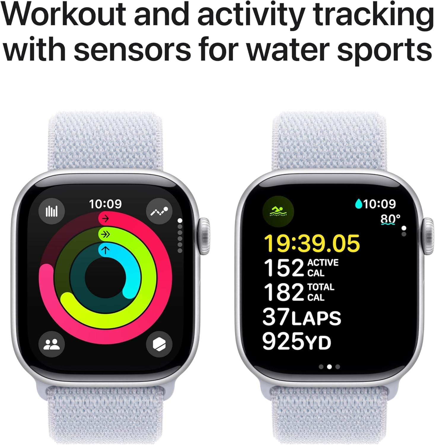 Amazon.com: Apple Watch Series 10 [GPS + Cellular, 42mm] - Silver
