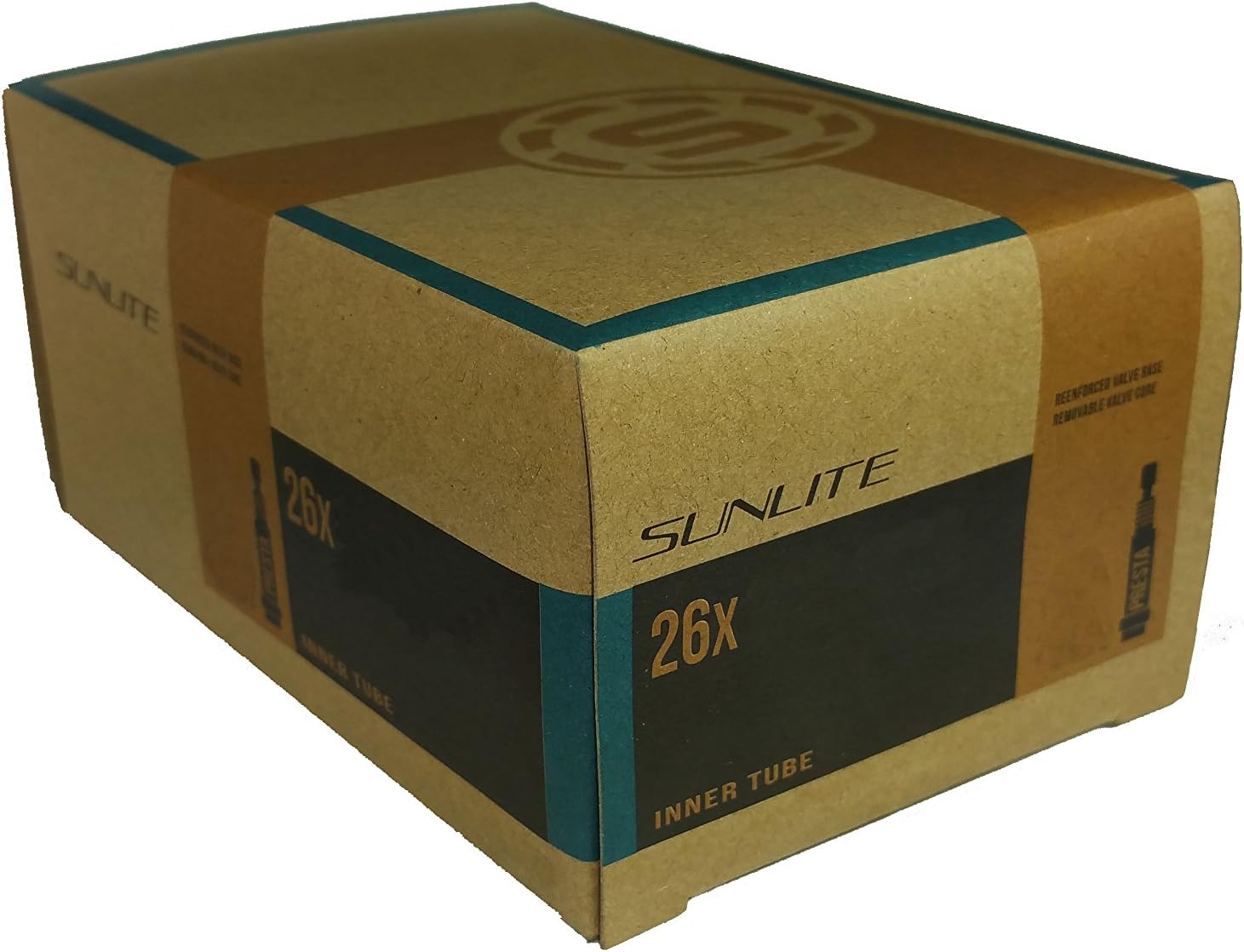 Presta Valve Inner Tubes, 26", Select Tube Size & Valve Length/Type, 1 Pack & 2 Pack Money Saver, Presta Valve Valve Stem, Tubes for Bicycles