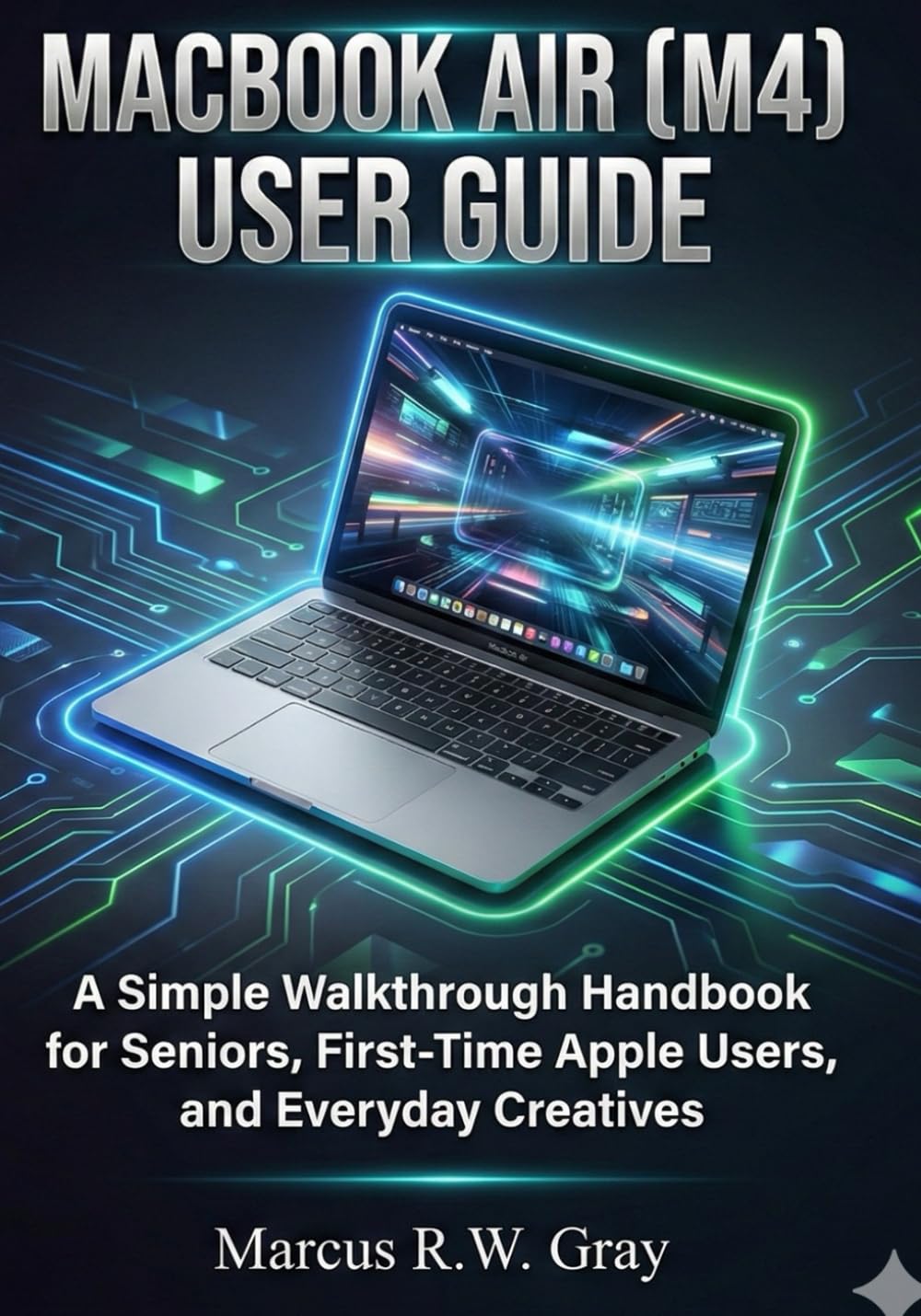MACBOOK AIR (M4) USER GUIDE: A Simple Walkthrough Handbook for Seniors, First-Time Apple Users, and Everyday Creatives
