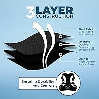 Vista 4 de Best Pet Supplies Voyager - Arnés ajustable, transpirable, antitirones, para perros pequeños, medianos y grandes, resistente, para caminar, trotar