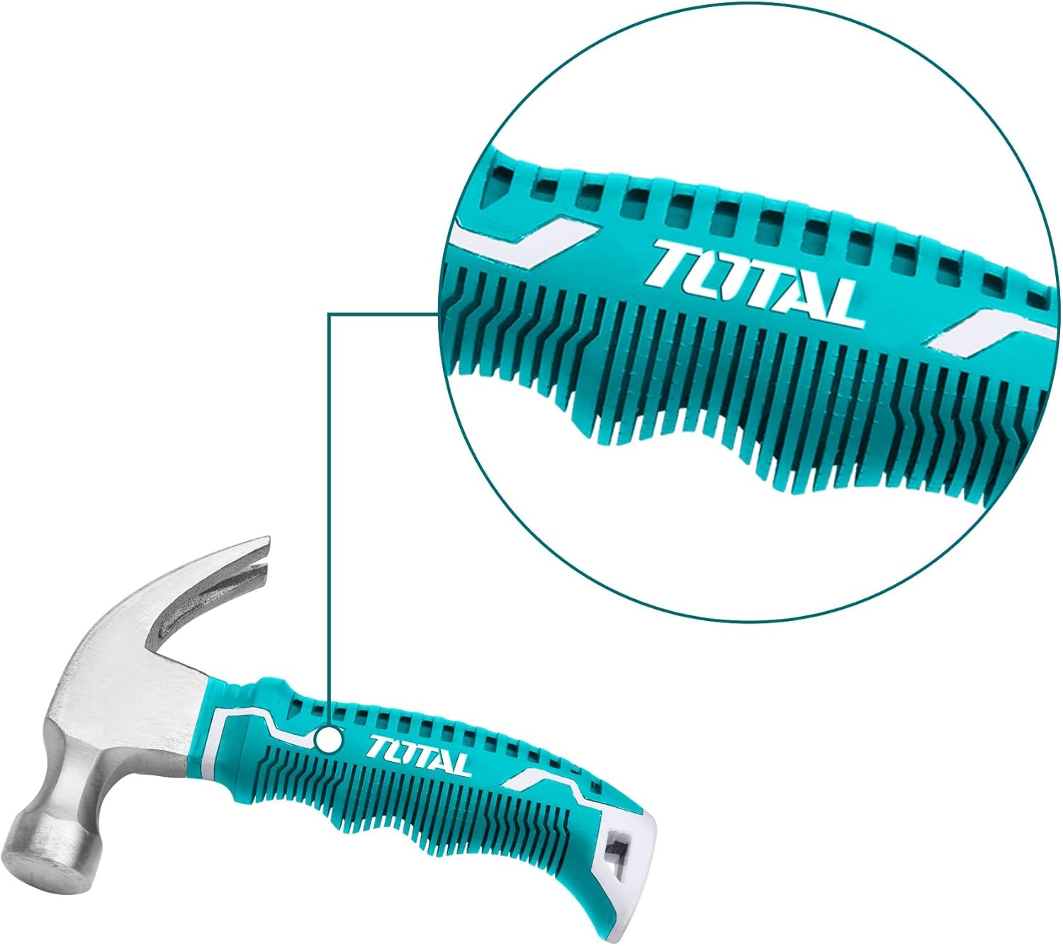 TOTAL Mini claw hammer THTM7386D