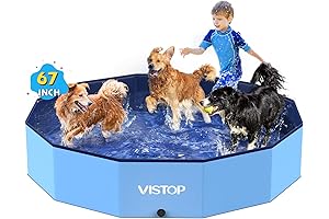 VISTOP Foldable Kids Swimming Pool