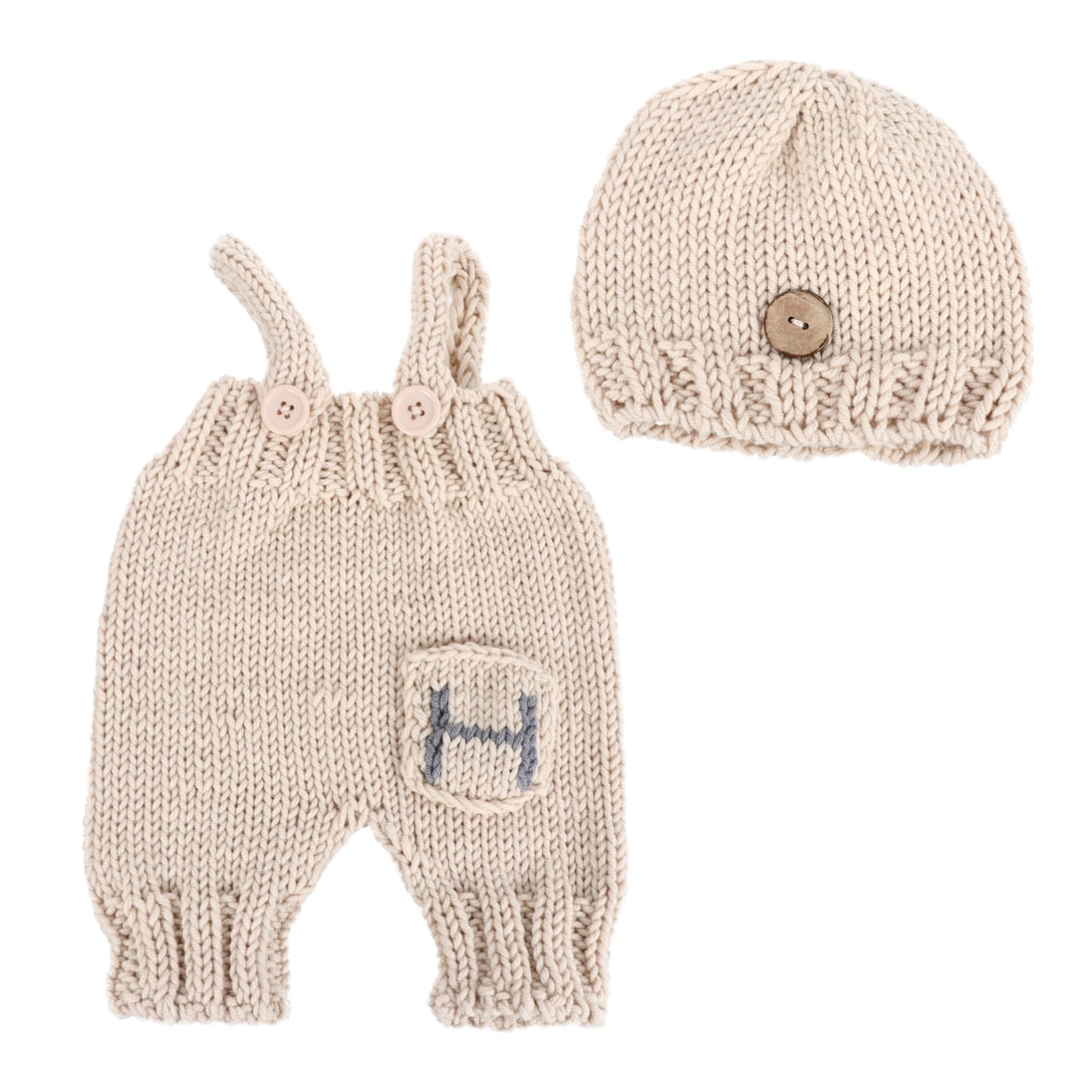 LIFKOME 3 Uds Atrezos Para Fotografía De Bebés Gorro Para Niños Pequeños Sombrero Para Niñas Kit De Punto Traje De Fotografía Infantil Traje De Navidad Para Bebés De Bebé Ropa De