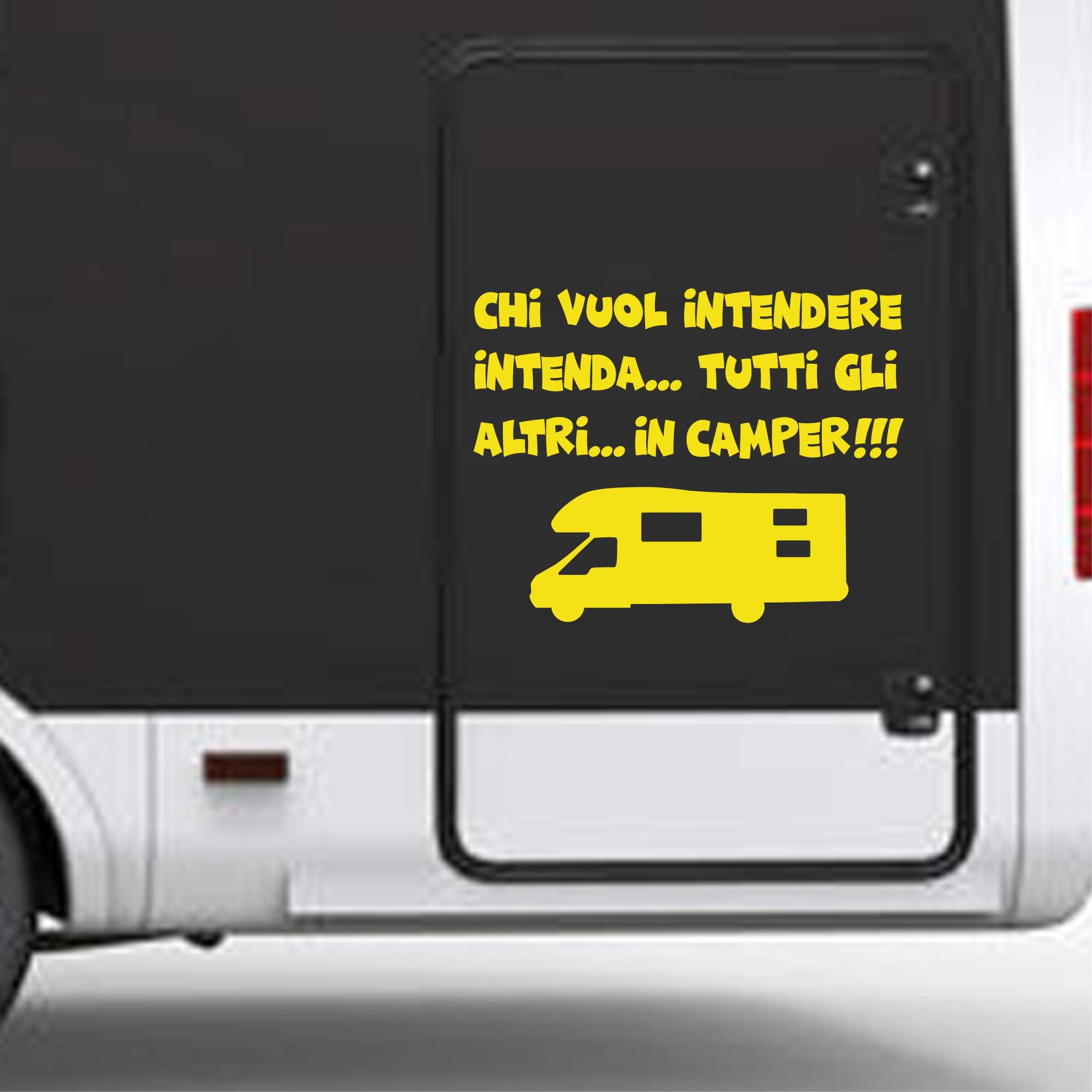 Adesivo LA TRINACRIA Per Camper, Roulotte E Barche In Vinile - 40 X 40 Cm - Foto 5