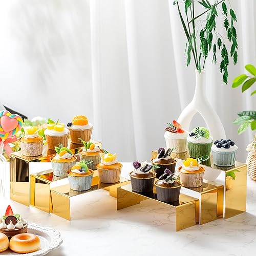 Miniatura 6 de Ferraycle 6 piezas de soporte de exhibición para bolsos, soporte para zapatos, bolsos, soportes de exhibición de acero inoxidable, organizador de