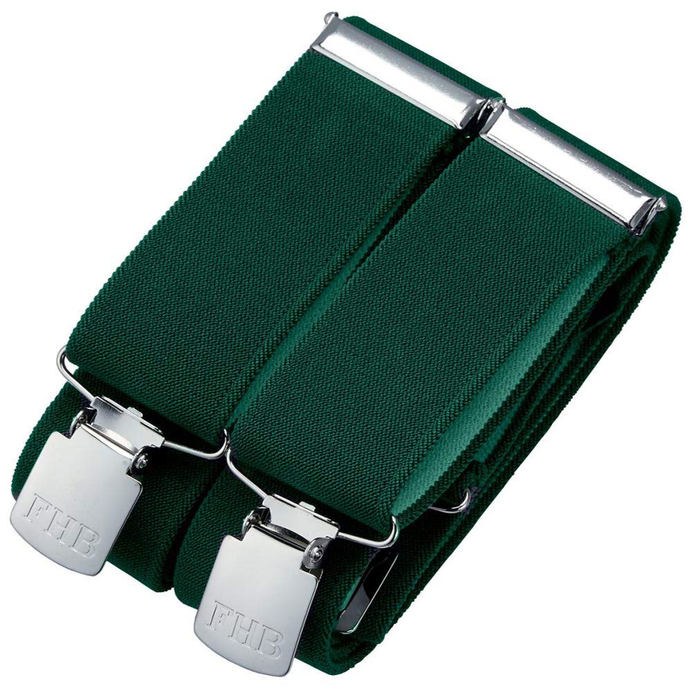 Fhb 90290-25- - Tirantes std "achim" o una talla para todos, verde, 90290-25