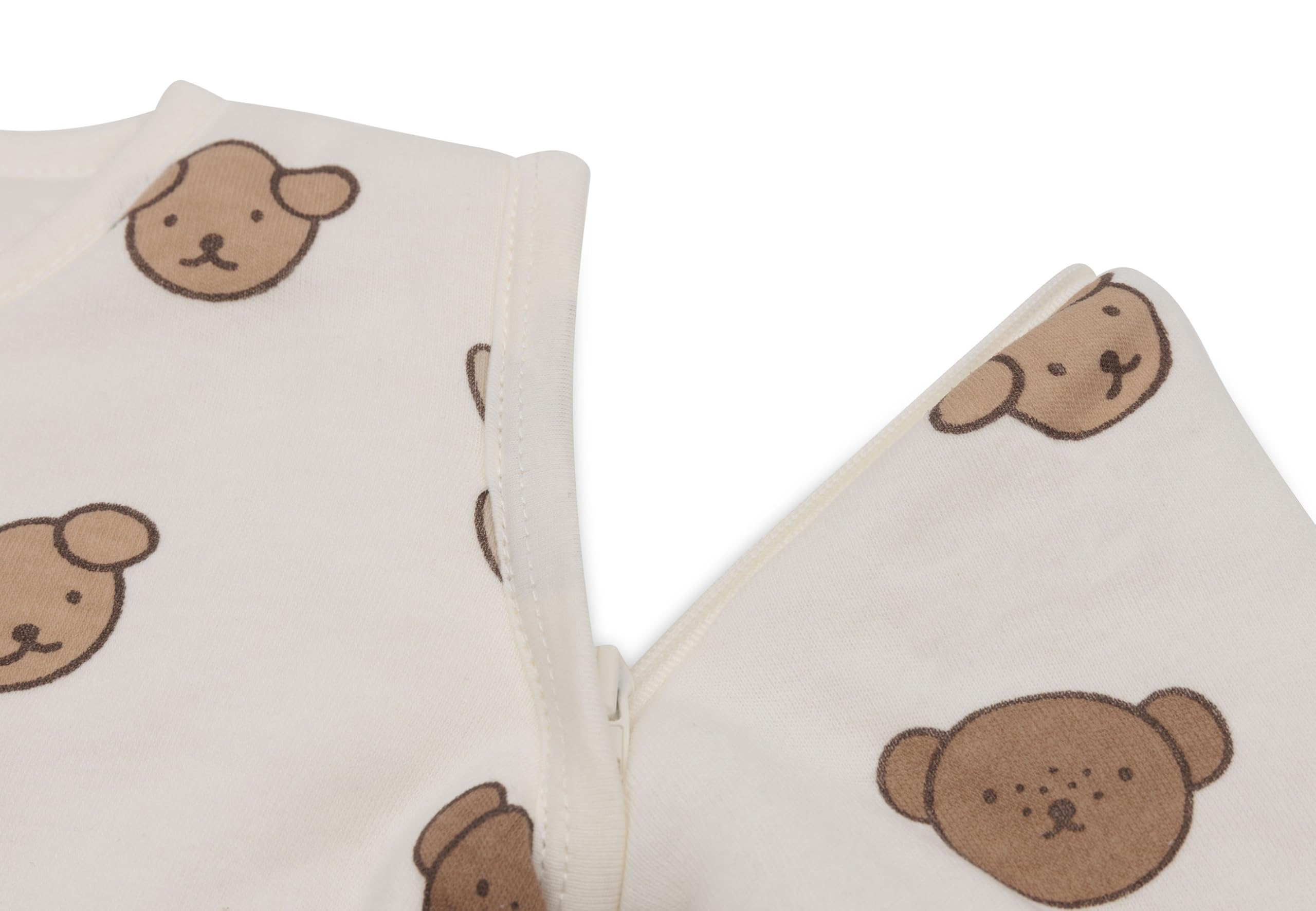 Jollein Śpiwór niemowlęcy – 60 cm – Miffy & Friends – bawełna – 2,5 do 3,5 TOG – zdejmowane rękawy – certyfikat Öko-Tex – śpiwór zimowy – również na wiosnę i jesień – śpiwór dla niemowląt