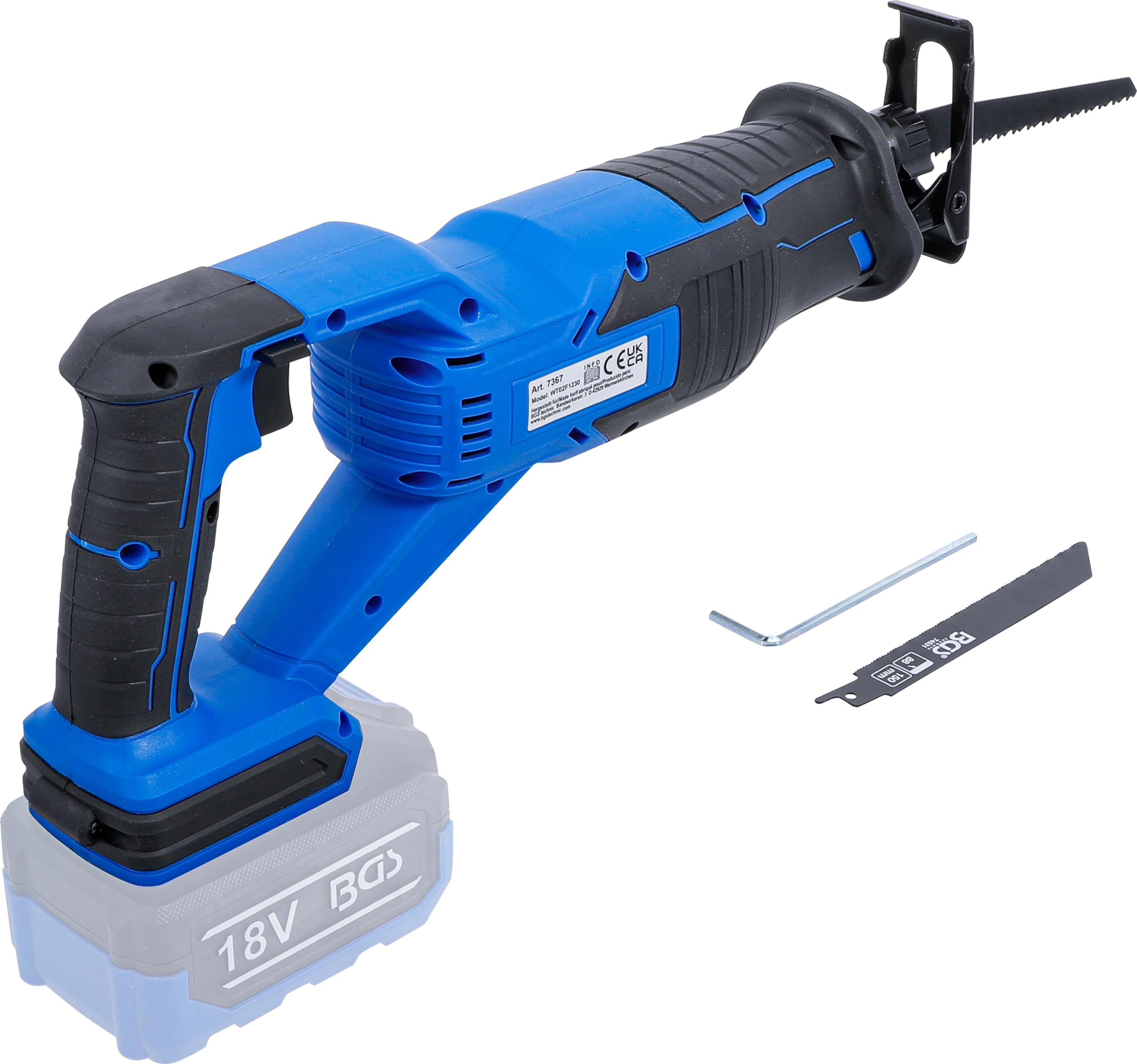 BGS 7367 | Seghetto a batteria | senza spazzole | 18 V | senza batteria