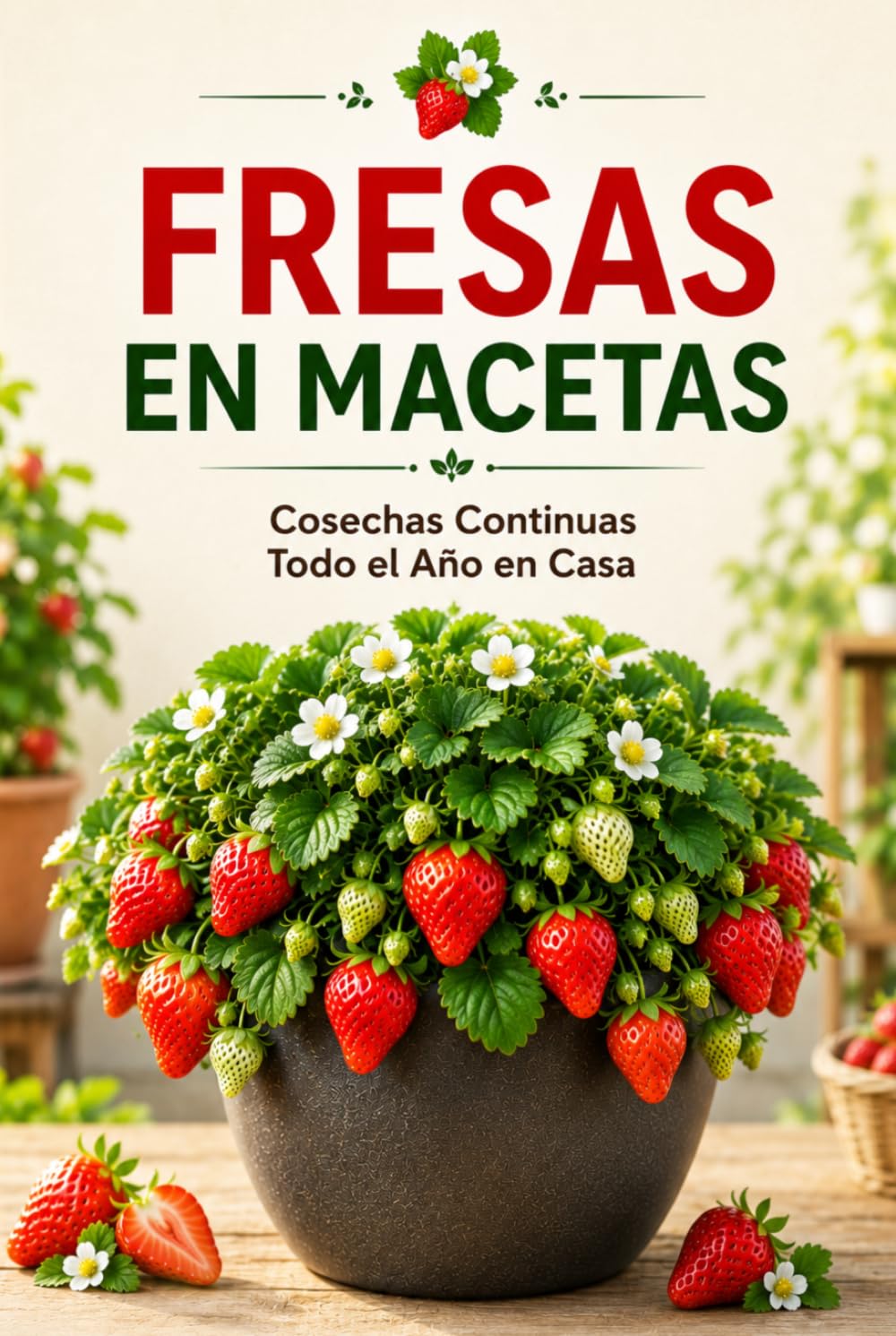 Fresas en Macetas: Cosechas Continuas Todo el Año en Casa