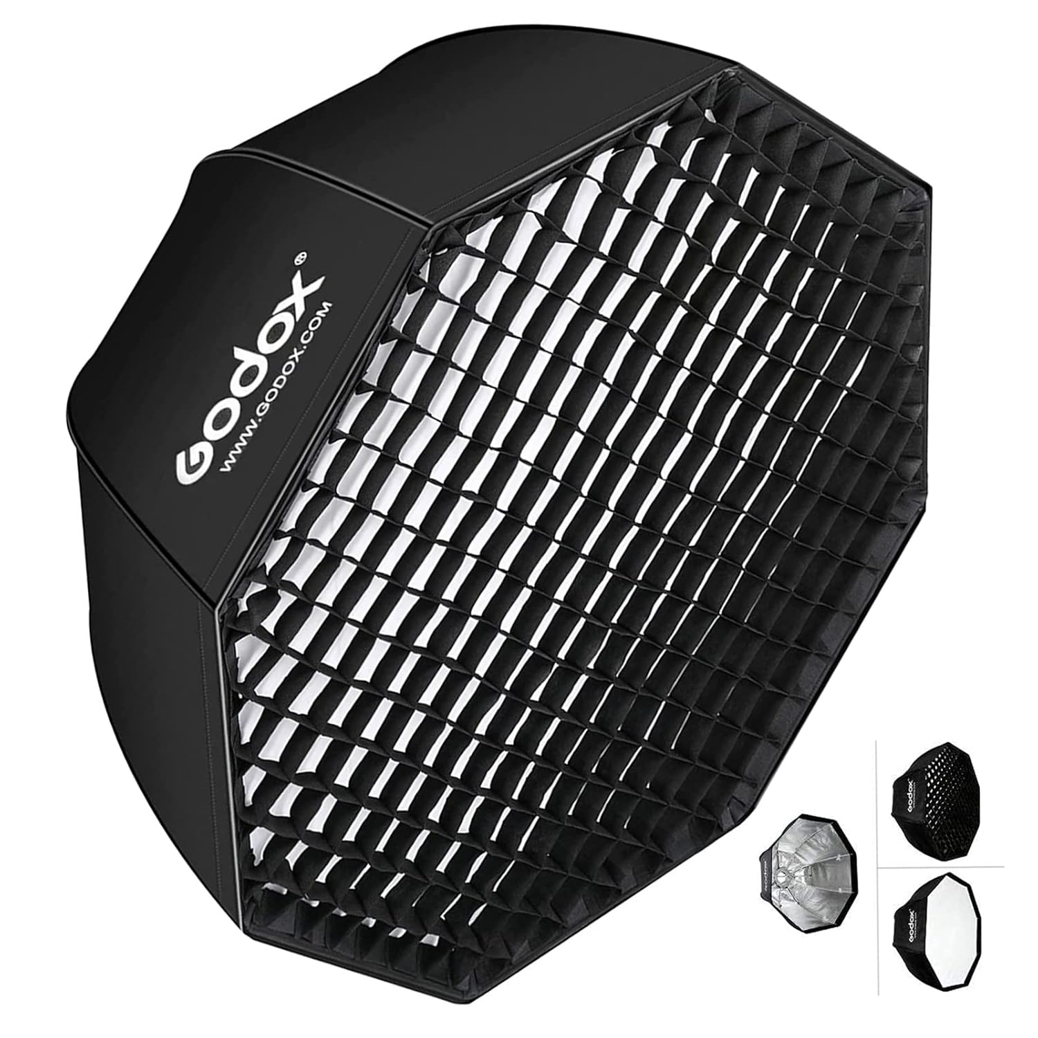Godox SB-GUE80 80cm / 32 Inch Portable Octagon Honeycomb Grid Umbrella Speedlite Softbox with Bowens Mount Godox SB-GUE80 80cm / 32 Inch Portable Octagon Honeycomb Grid Umbrella Speedlite Softbox with Bowens Mount