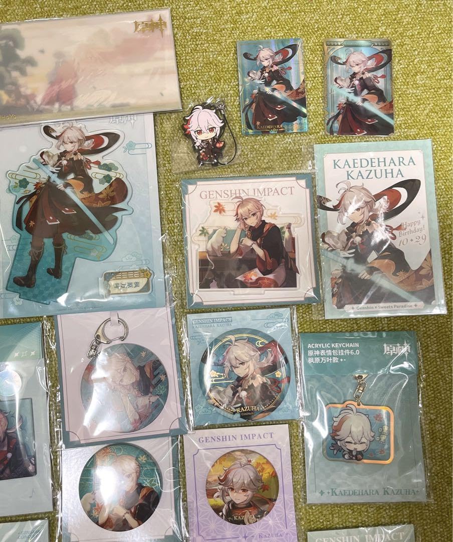 Amazon.co.jp: 原神 楓原万葉 公式正規グッズ まとめ売り ホビー